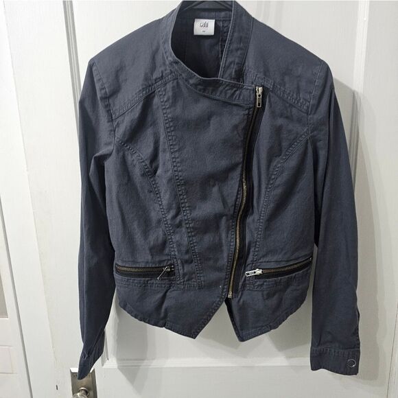 CAbi asymmetrical moto jacket sz sm - Picture 1 of 4